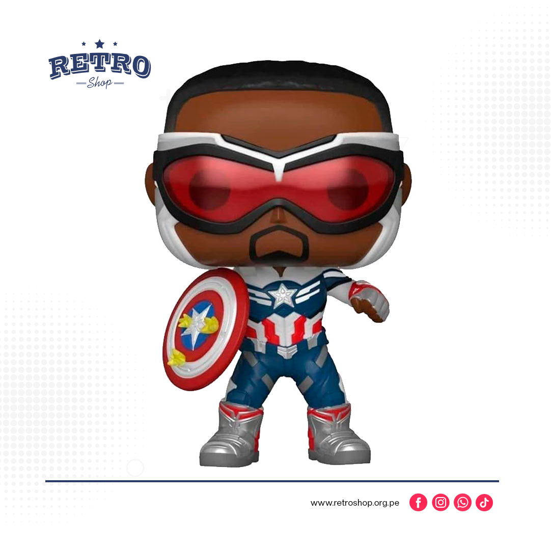 Funko Pop! Capitán América (Sam Wilson)