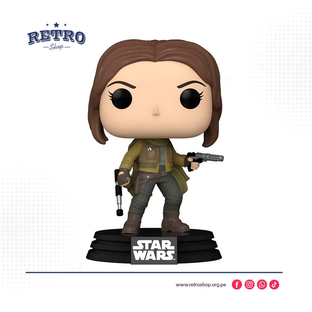 Funko Pop!: Star Wars: El poder de la galaxia - Jyn Erso, exclusivo