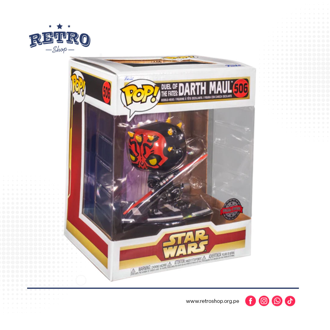 Funko Pop! Darth Maul - Duelo de los destinos