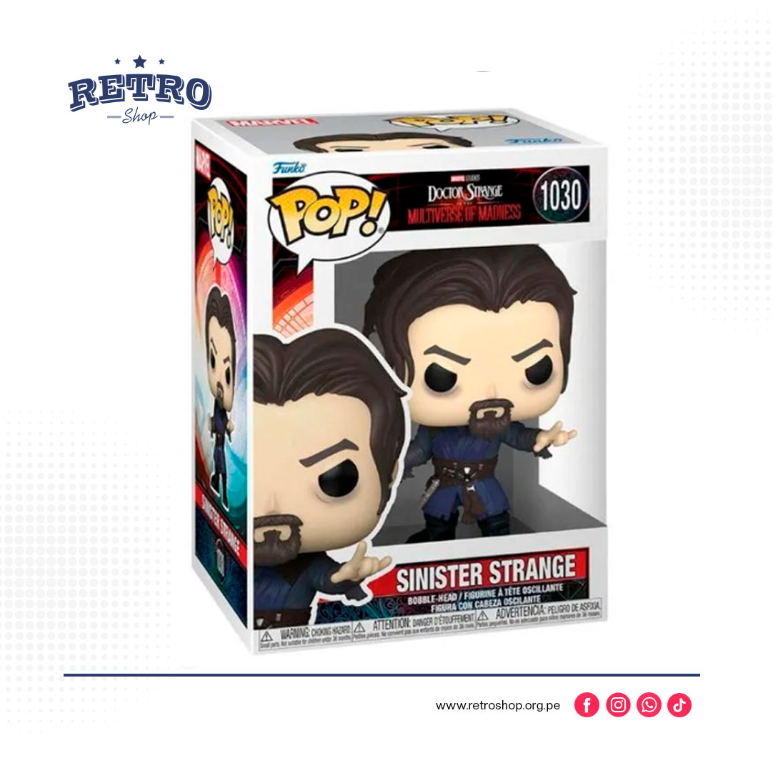 Funko Pop Marvel Doctor Strange Multiverse Sinister Strange