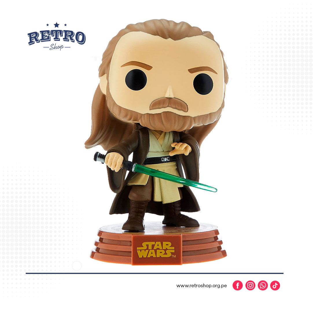 Funko Pop! Jedi Qui Gon Jinn - Tatooine