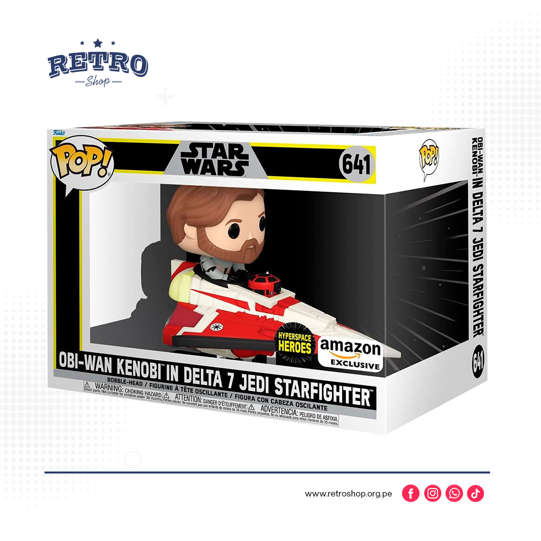 Funko Pop! OBI-Wan Kenobi en Delta 7
