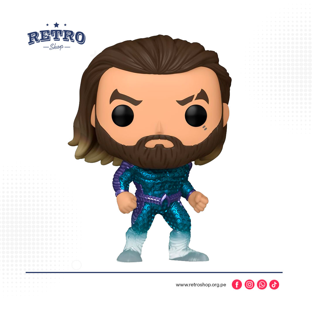 Funko Pop! Aquaman y el Reino Perdido de DC Comics