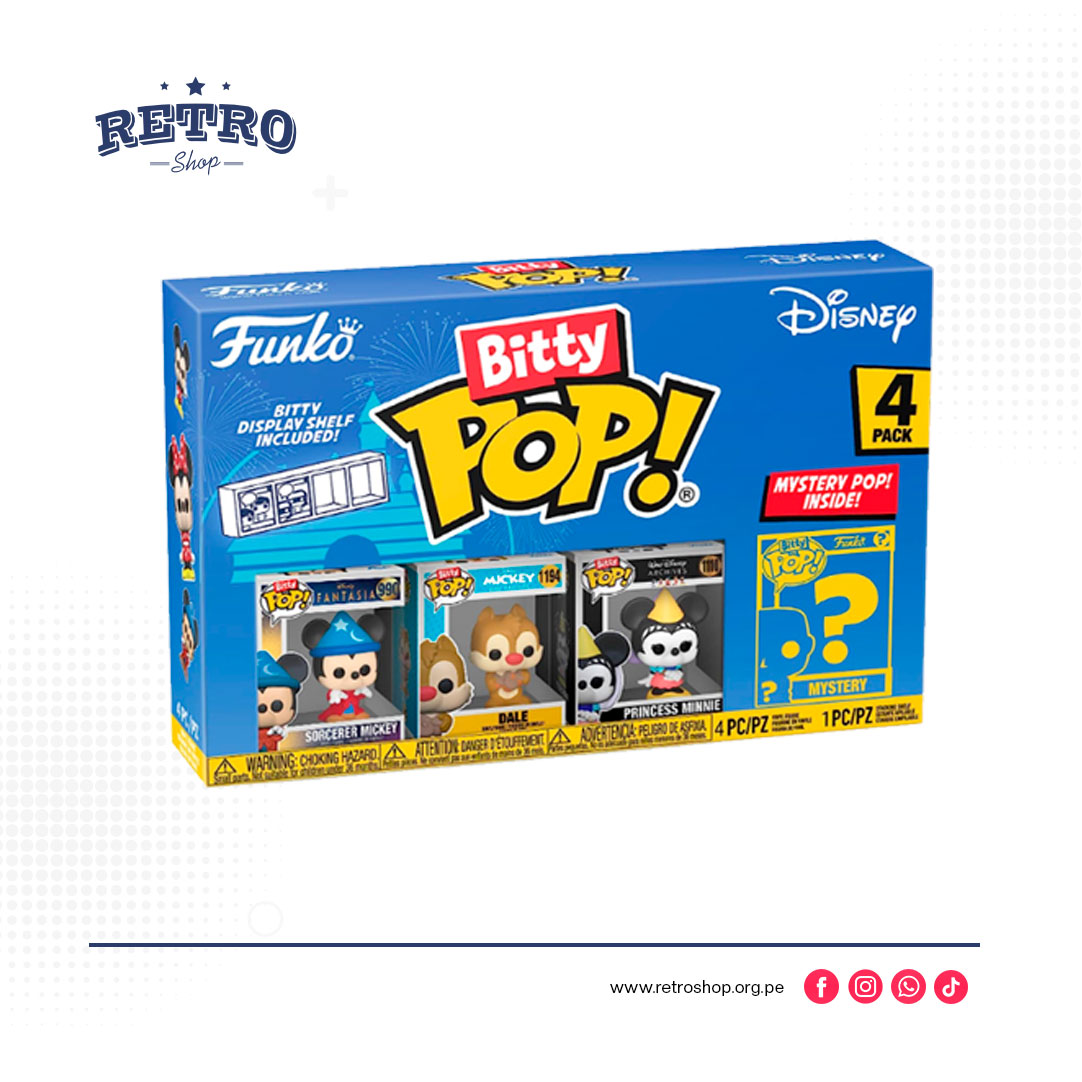 Funko Bitty Pop! Mini juguetes coleccionables de Disney