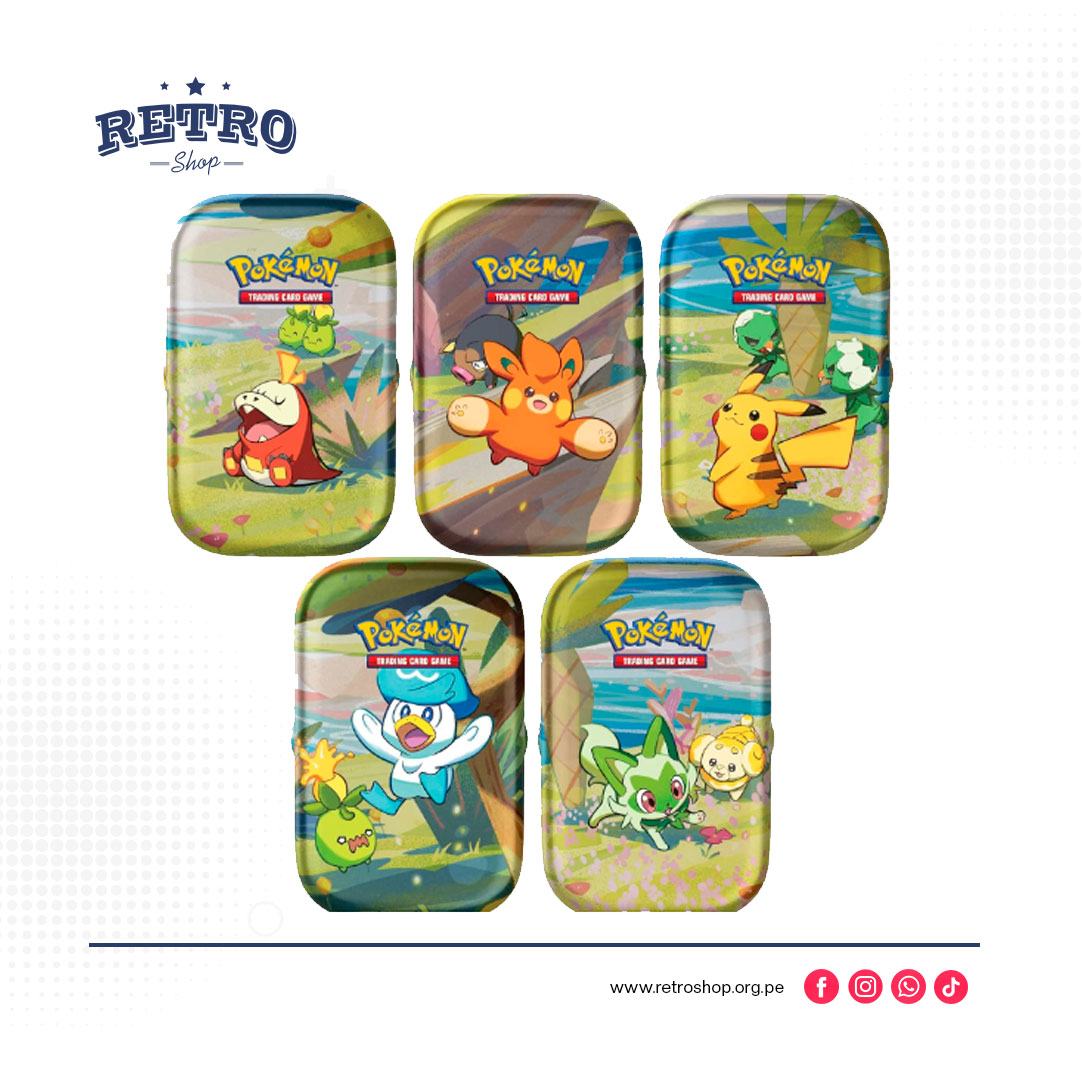 Pokemon-mini-tin-2 Pokémon TCG Vibrant Paldea - Mini Tin (Inglés)