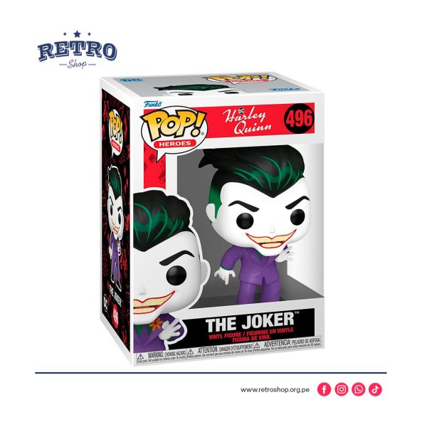 Funko Pop! Heroes: DC - Harley Quinn, El Joker