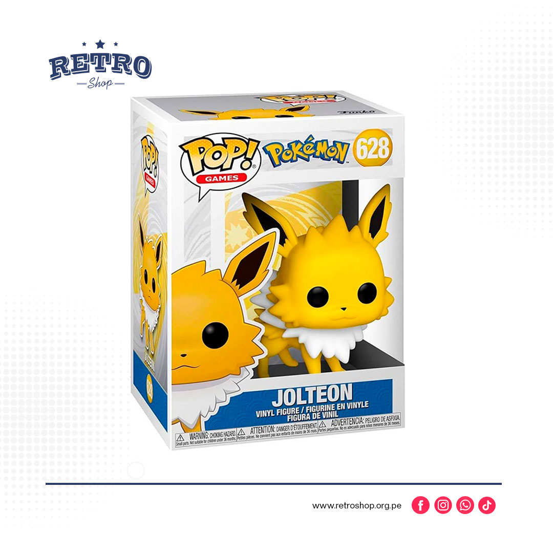 ¡Funko Pop! Juegos: Pokemon - Jolteon, multicolor