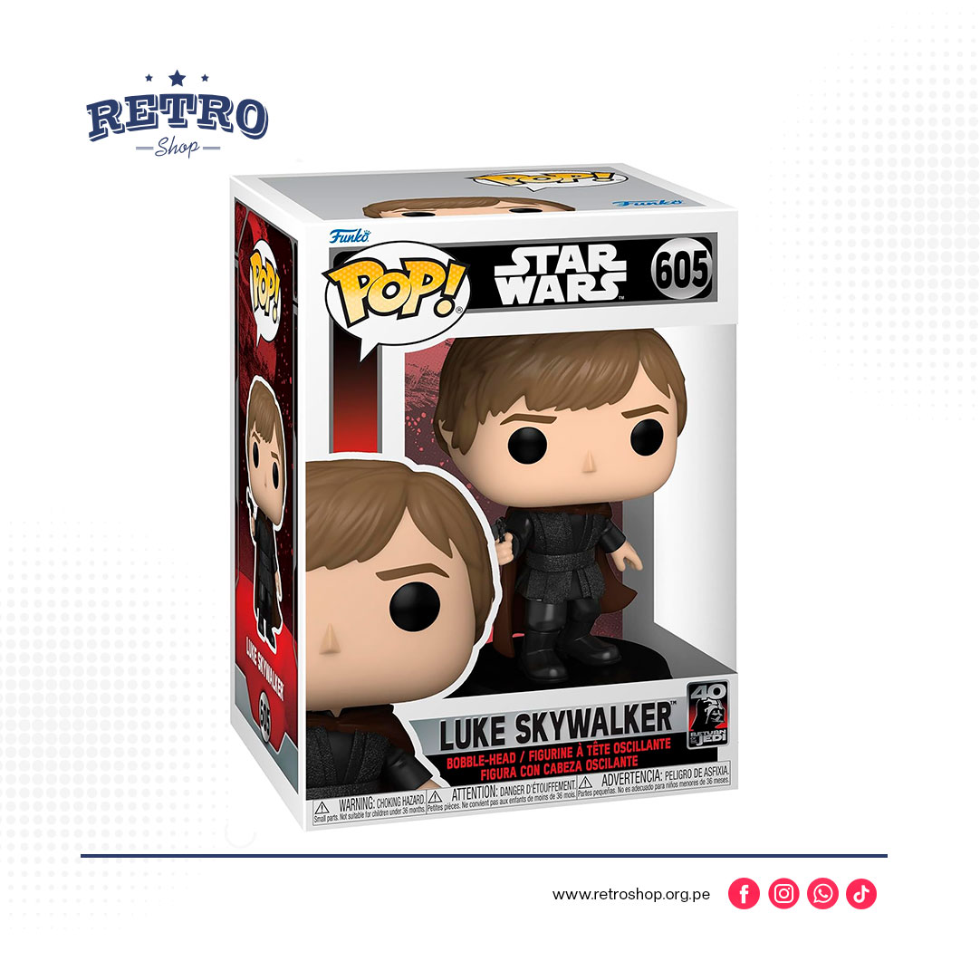 Funko Star Wars: El 40 aniversario del regreso de los Jedi, Luke Skywalker