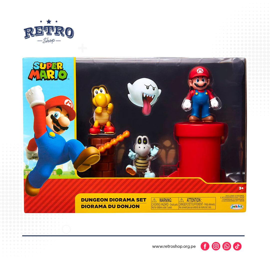 Diorama Nintendo Super Mario