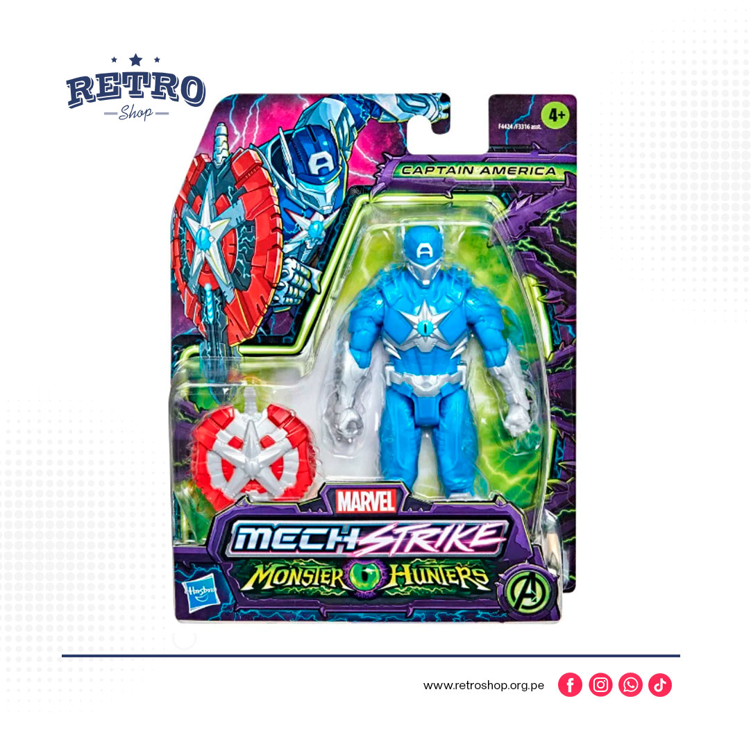 Mech Strike Monster Hunters - Capitán América