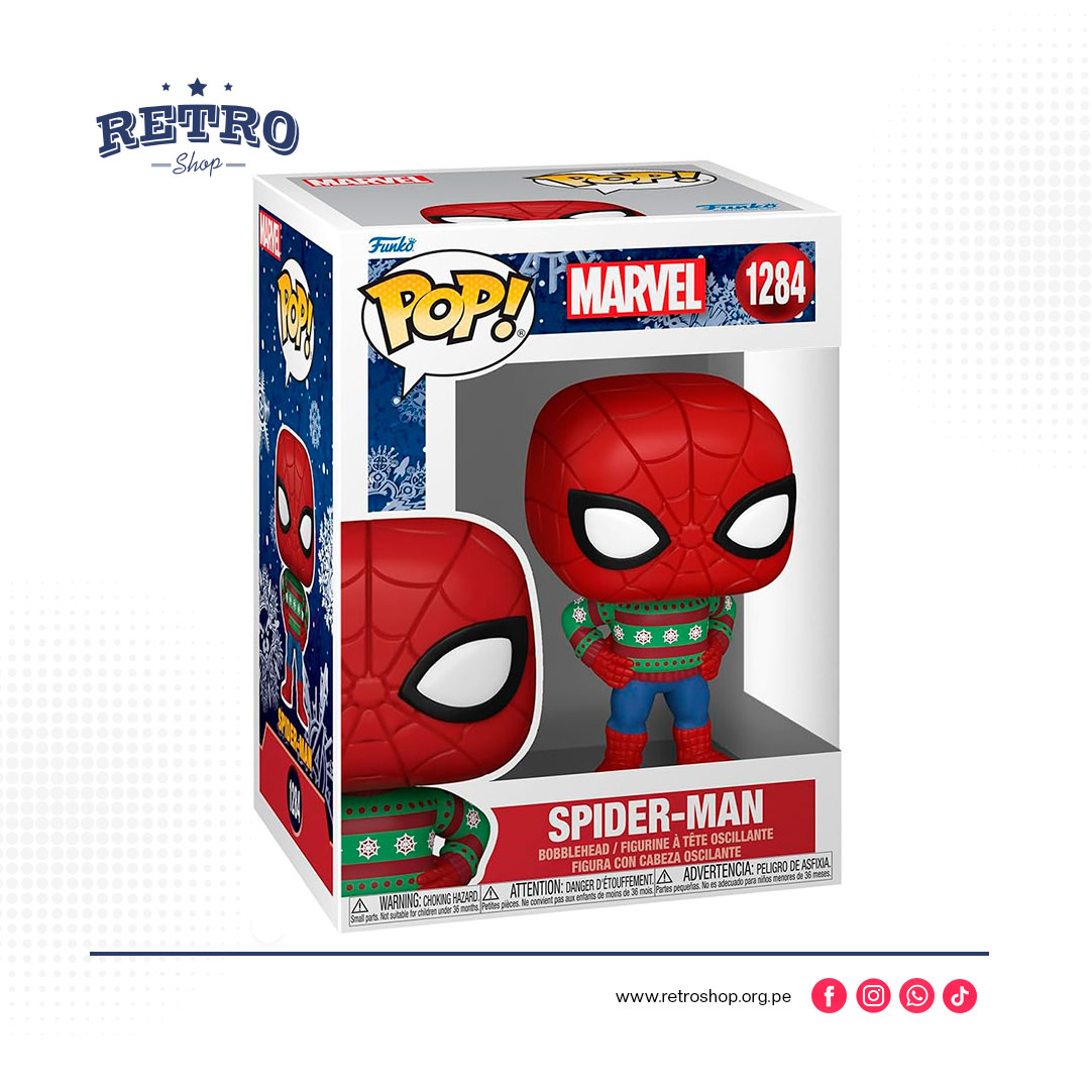 Funko Pop! Marvel Holiday: Spider-Man