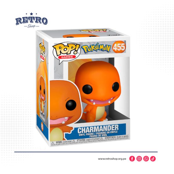 Funko Pop! Juegos: Pokemon - Charmander 455