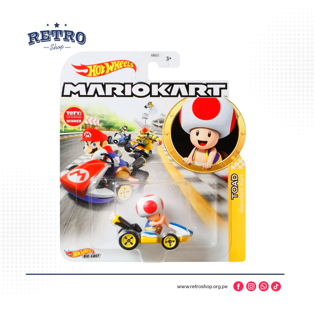Hot Wheels Toad, Kart Estándar