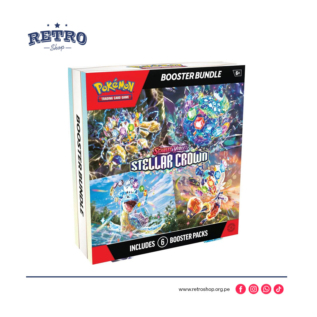 Pokemon TCG: Stellar Crown Booster Bundle
