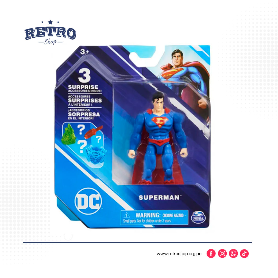 Superman, Dc Comics - 10cm