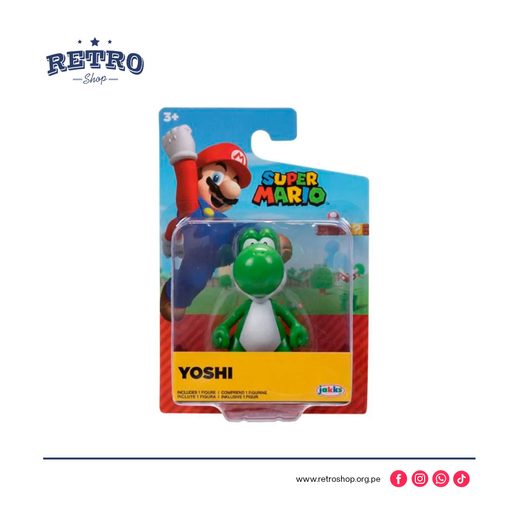 World of Nintendo, figura articulada limitada de Yoshi verde