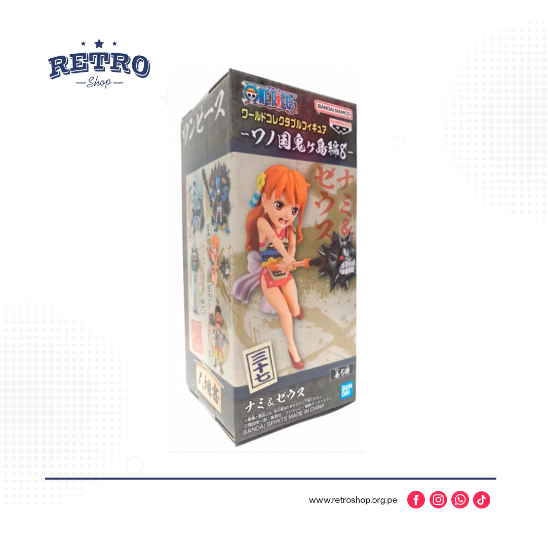 Bandai-Spirits-World-Collectable-Figure-Wano-Country-Onigashima-Hen-8-Nami-and-Zeus-37 Nami and Zeus 37 - Bandai Spirits World Collectable Figure Wano Country Onigashima Hen 8