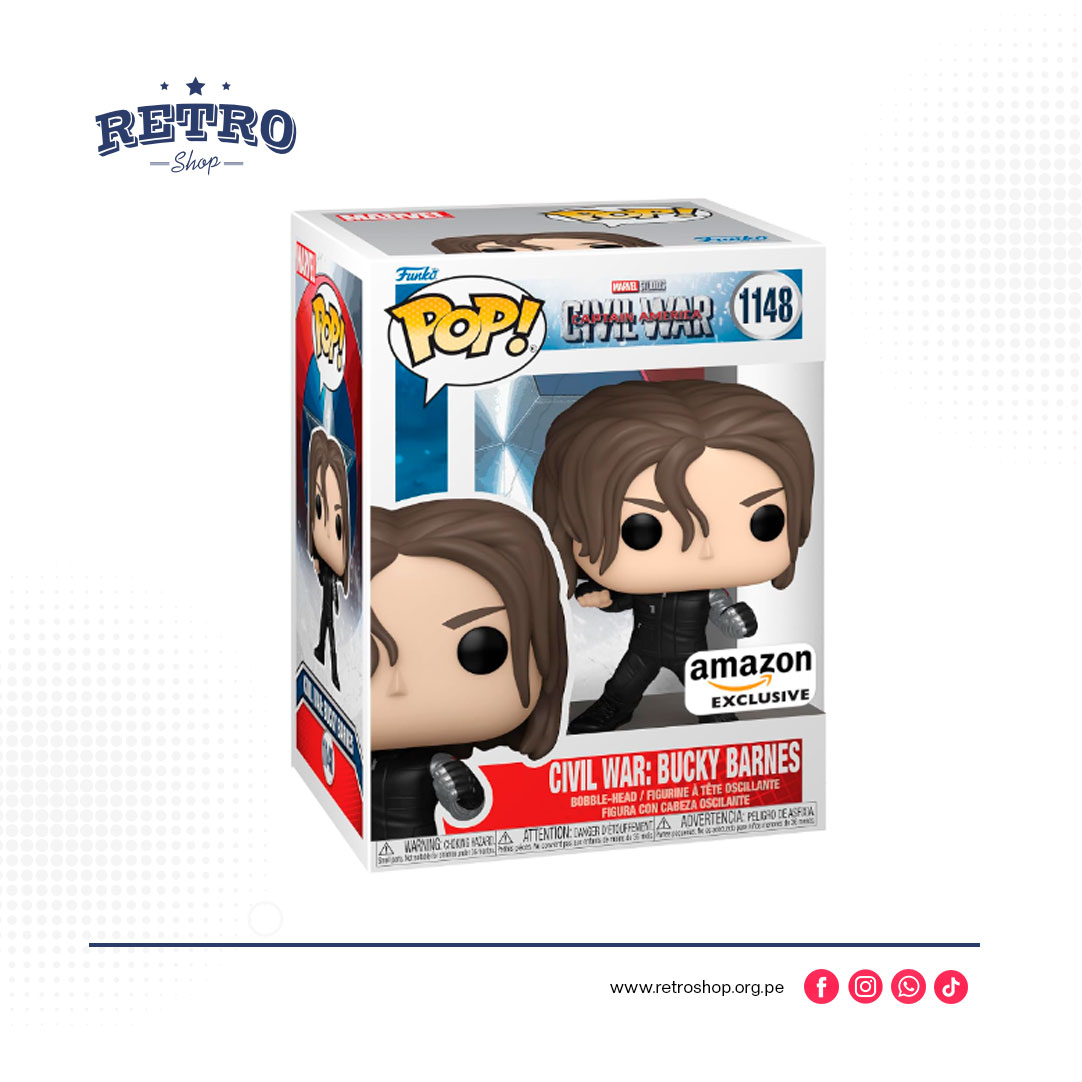 Funko Pop! Marvel: Bucky Barnes