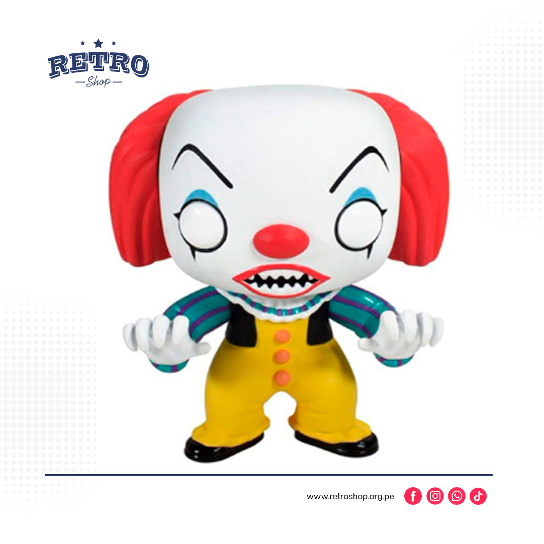 Figura de vinilo Funko de Stephen King It Pennywise Classic