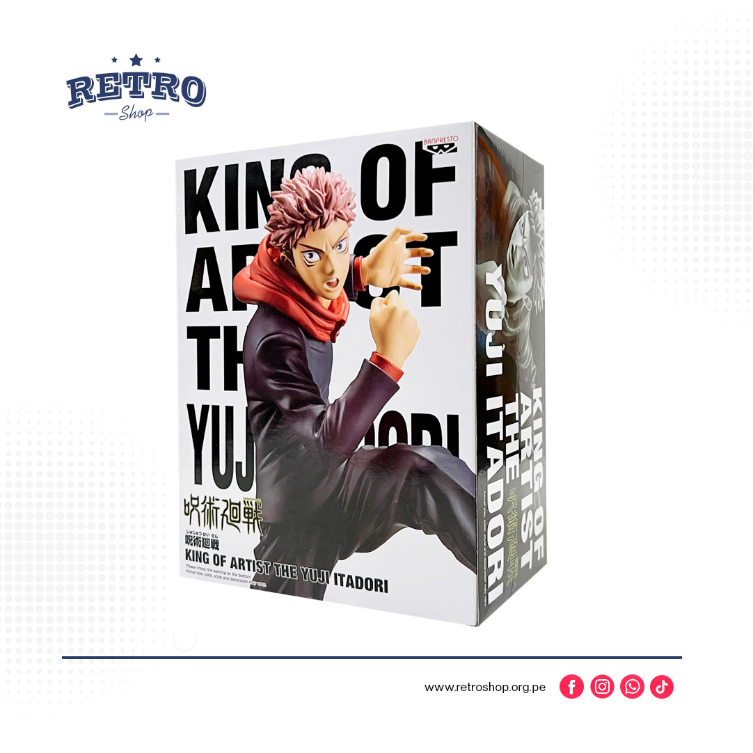Jujutsu-Kaisen-King-of-Artist-Yuji-Itadori-3 Yuji Itadori - Jujutsu Kaisen - King of Artist