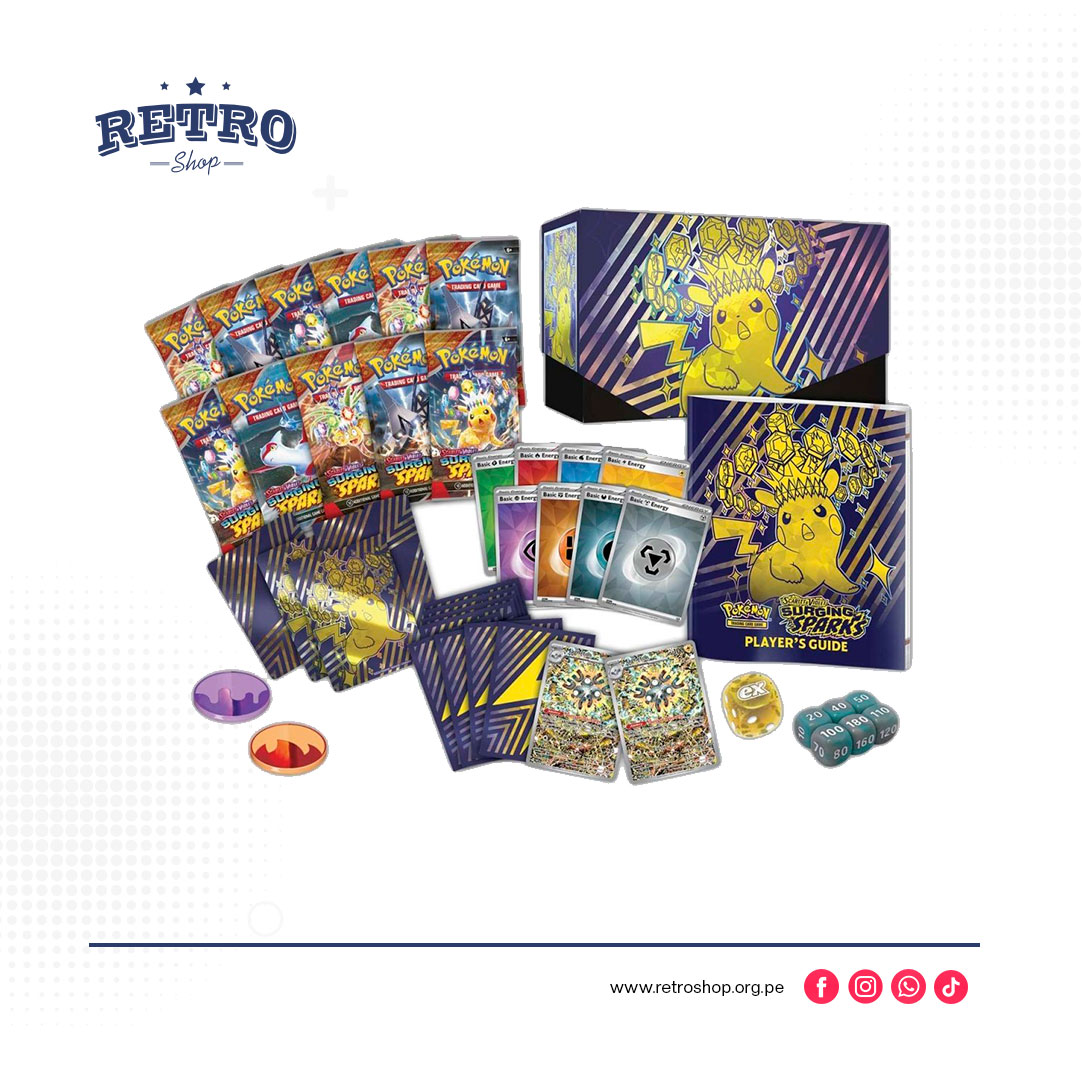 Pokemon TCG: Scarlet & Violet-Surging Sparks - Elite Trainer Box