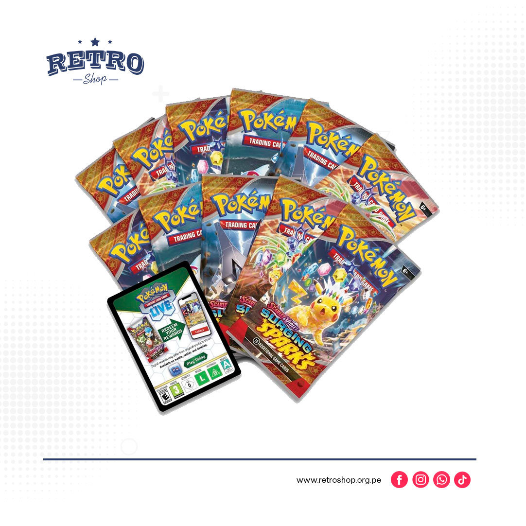 Pokemon TCG: Scarlet & Violet-Surging Sparks - Elite Trainer Box