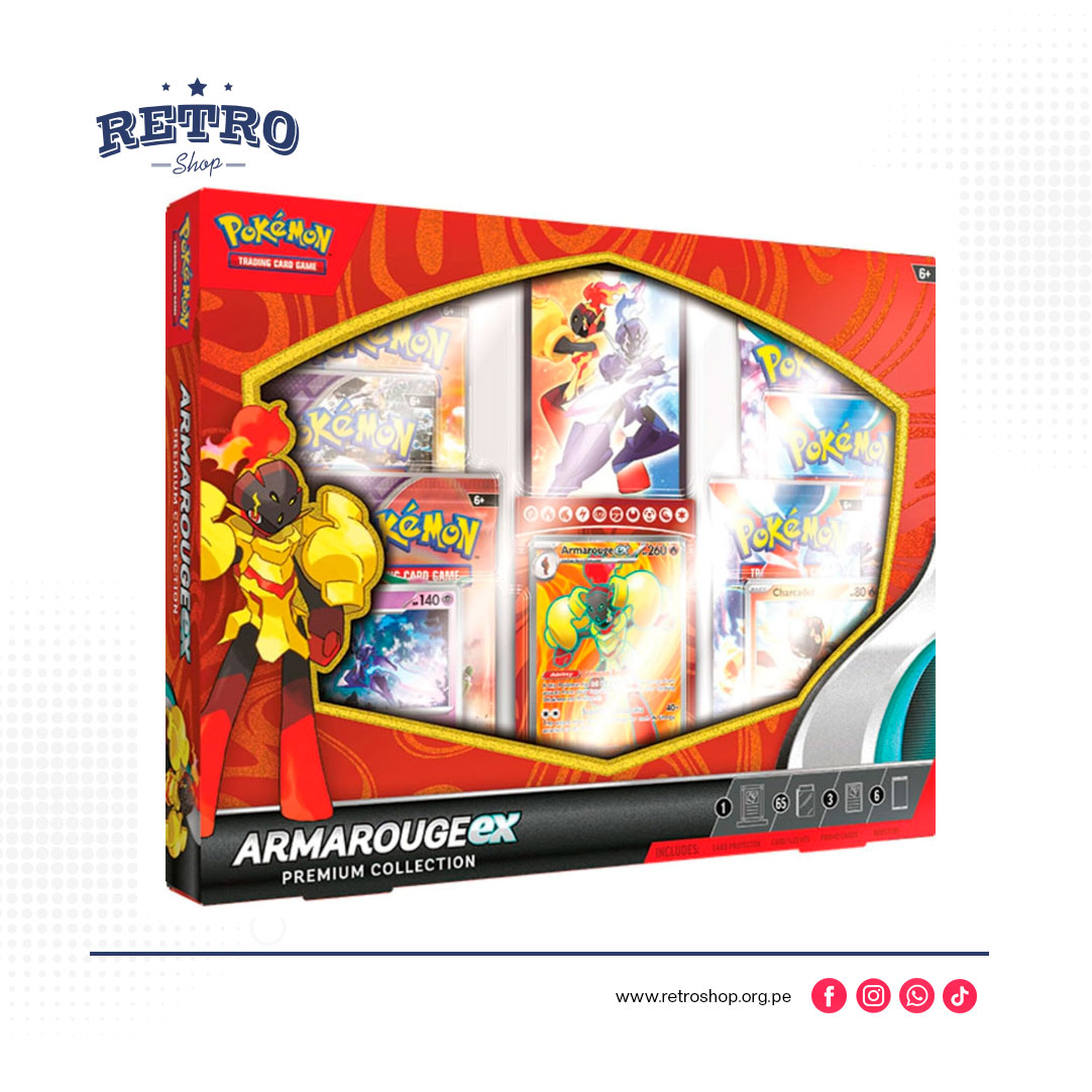 Pokemon TCG Armarouge Ex Premium Collection en ingles