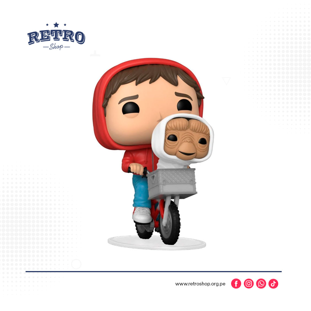 Funko Películas: E.T. The Extraterrestre - Elliot con E.T. en cesta, multicolor
