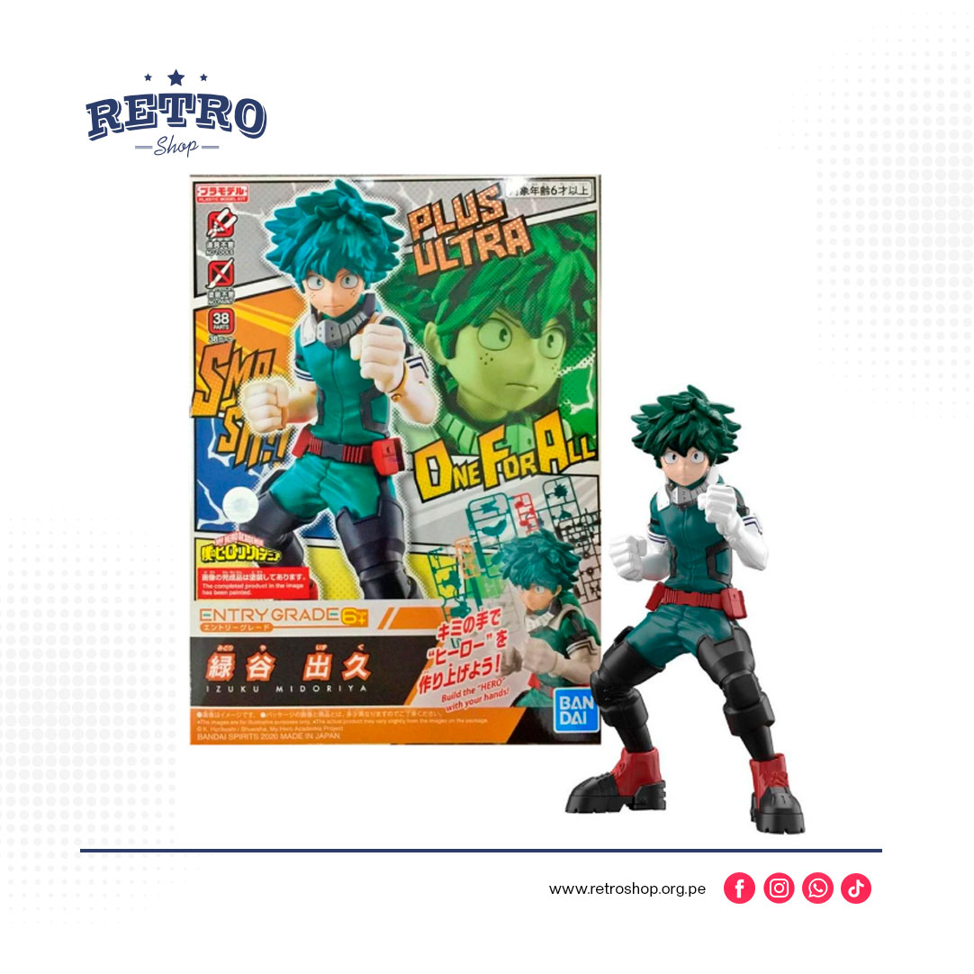 Bandai, Model Kit - My Hero Academia, Izuku Midoriya