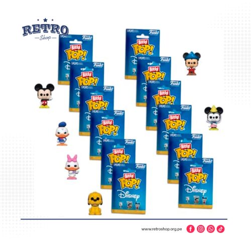 Funko Bitty Pop! Singles: Disney Classic Mystery Mini Juguetes Coleccionables Bolsa de Polietileno.
