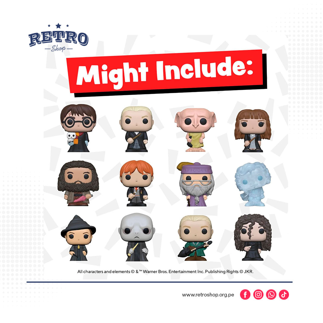 Funko-12-x-Bitty-Pop!-Singles-Harry-Potter-Mystery-Mini-Juguetes-Coleccionables-Bolsa-de-Polietileno-de-12-Piezas Funko Bitty Pop! Singles: Harry Potter Mystery Mini Juguetes Coleccionables Bolsa de Polietileno