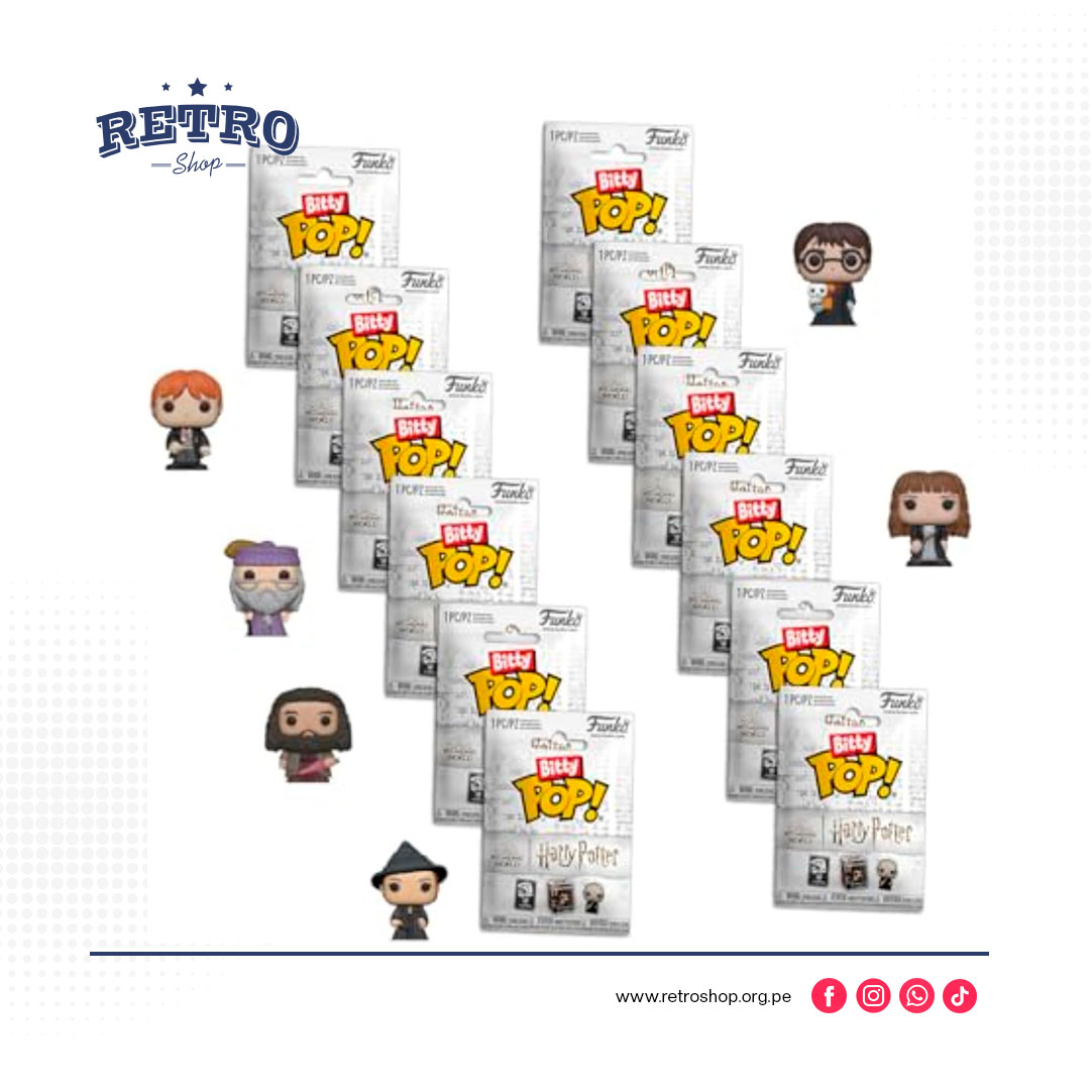 Funko Bitty Pop! Singles: Harry Potter Mystery Mini Juguetes Coleccionables Bolsa de Polietileno