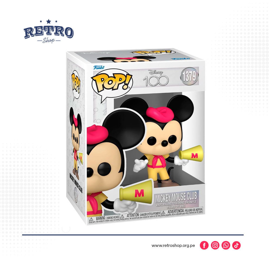 Funko Pop!: Disney 100 - Mickey Mouse Club, Mickey