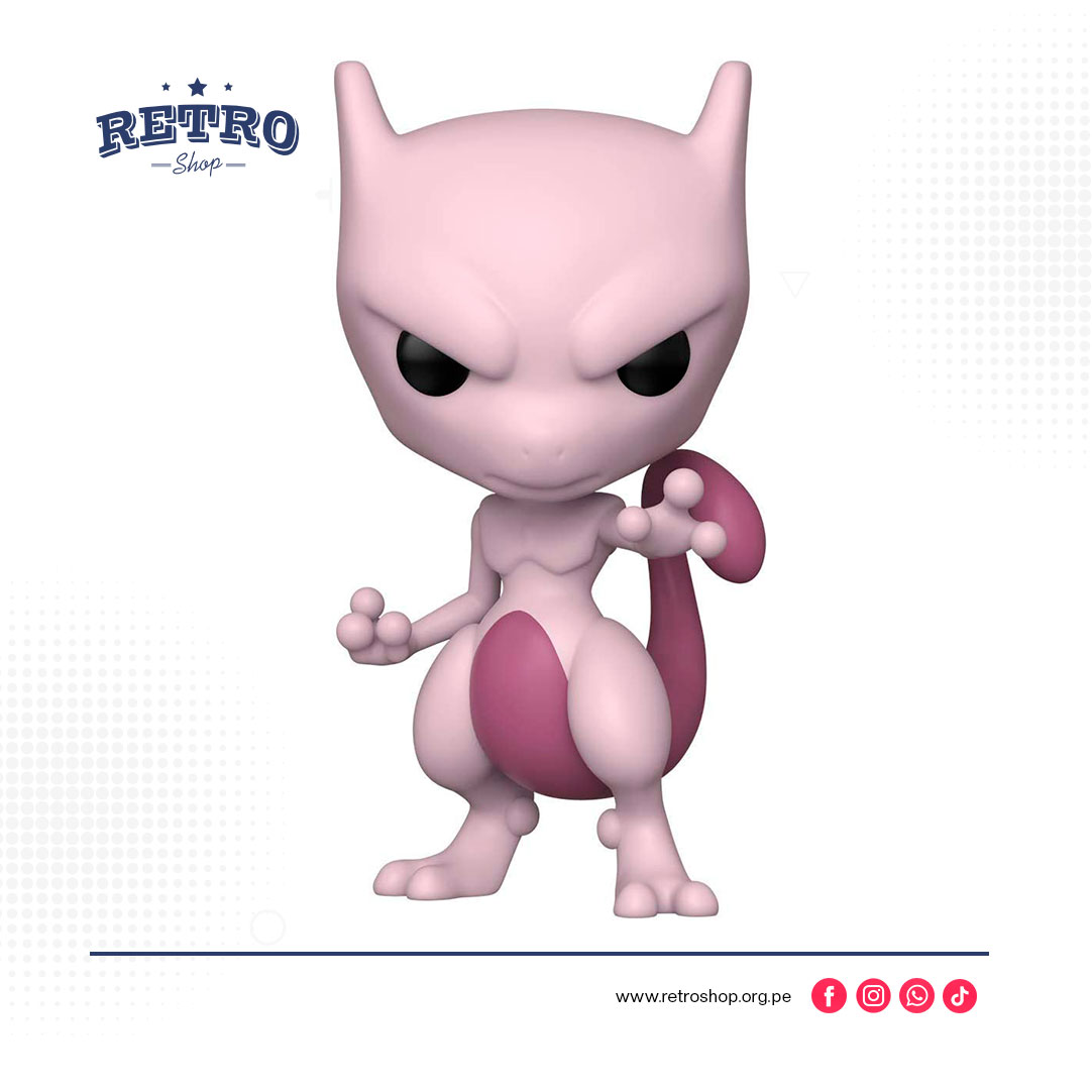 Funko Pop! Juego: Pokémon - Figura de vinilo Mewtwo multicolor