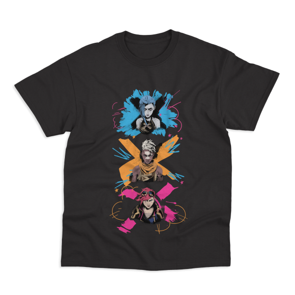Arcane- Jinx, Ekko, Vi