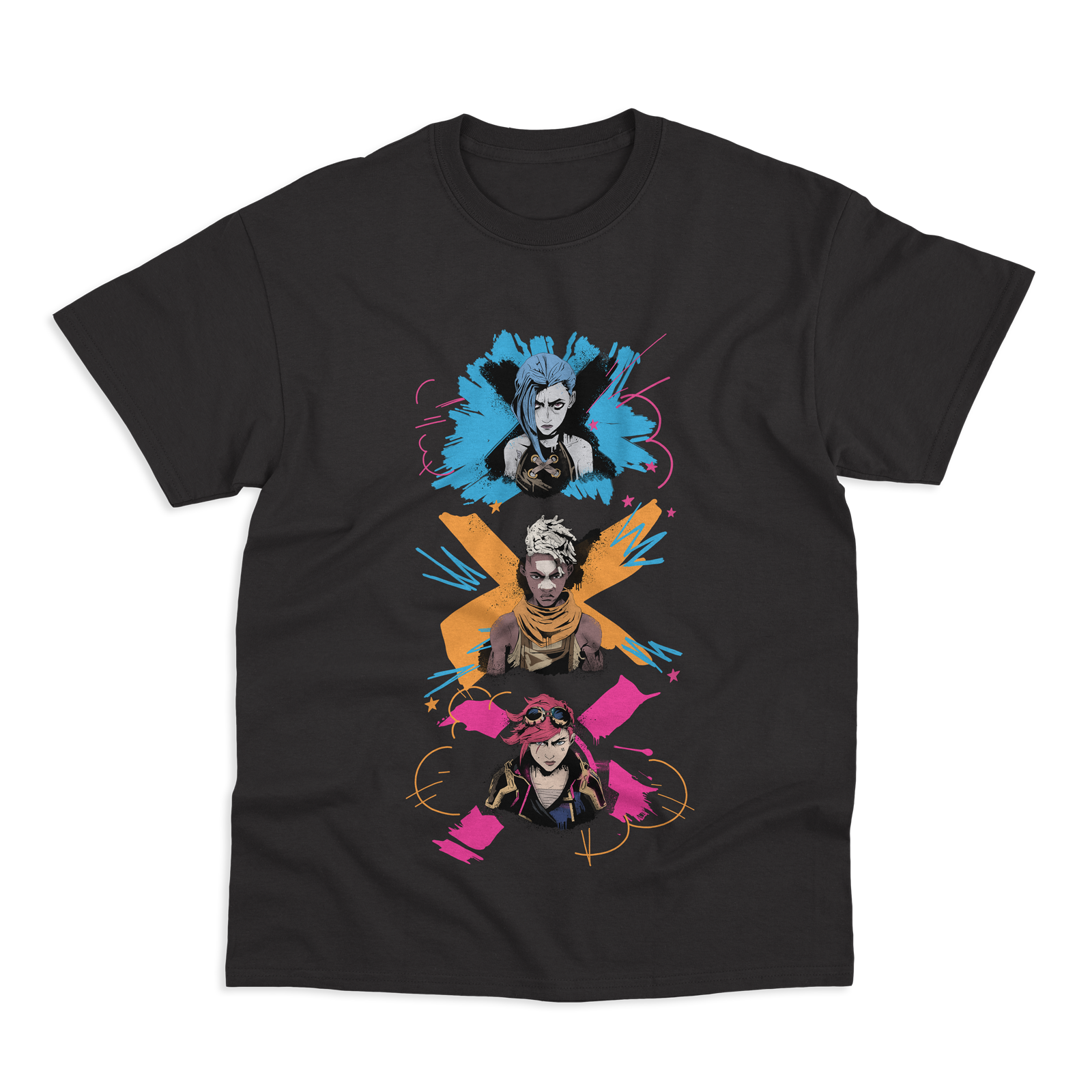 Arcane- Jinx, Ekko, Vi