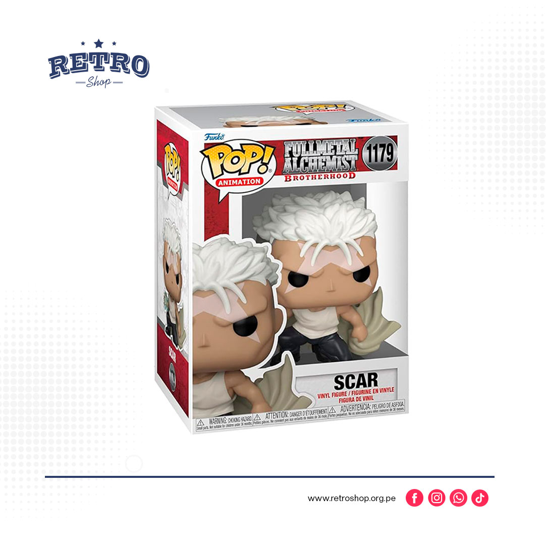 Funko POP! Animación: Full Metal Alchemist - Scar