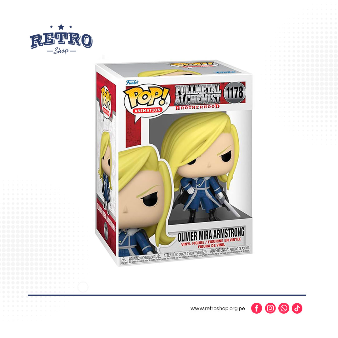 Funko POP! Animación: Full Metal Alchemist - Oliver