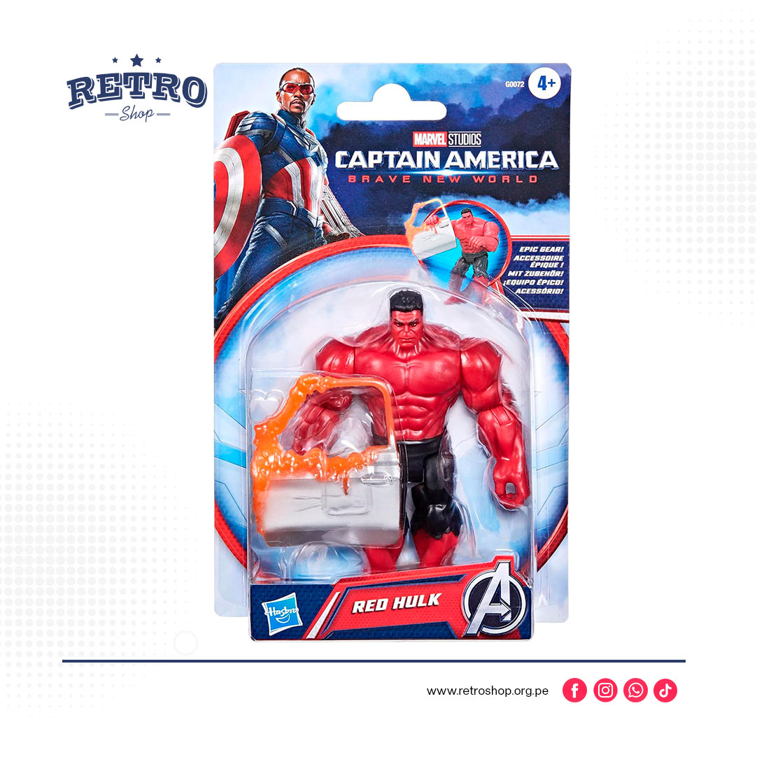 Brave New World Red Hulk - Marvel Avengers Epic Hero Series