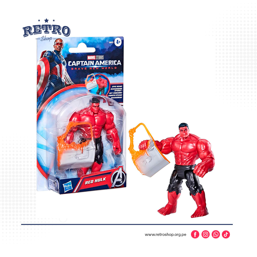 Brave New World Red Hulk - Marvel Avengers Epic Hero Series