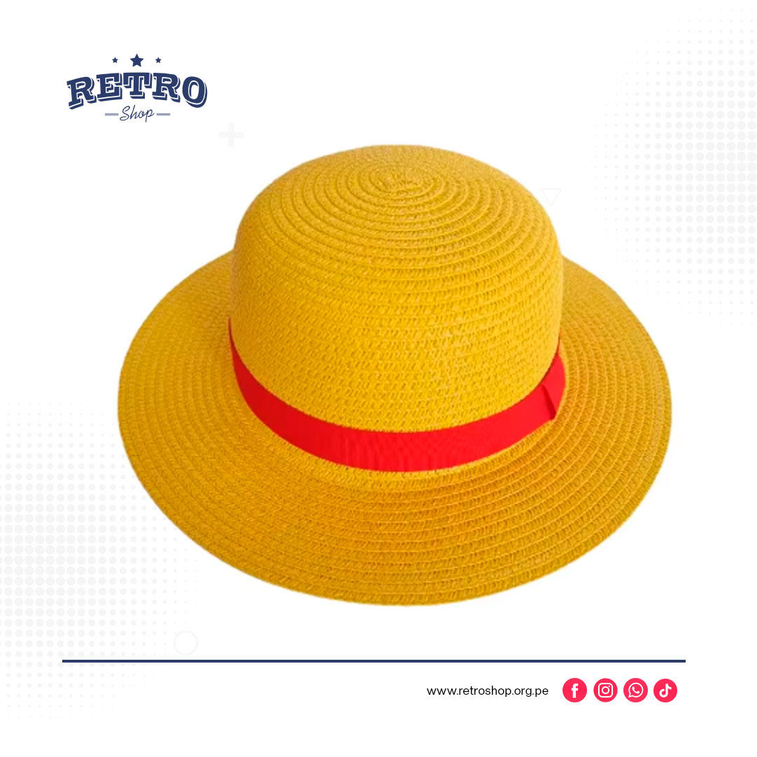 Sombrero de paja, One Piece – Luffy