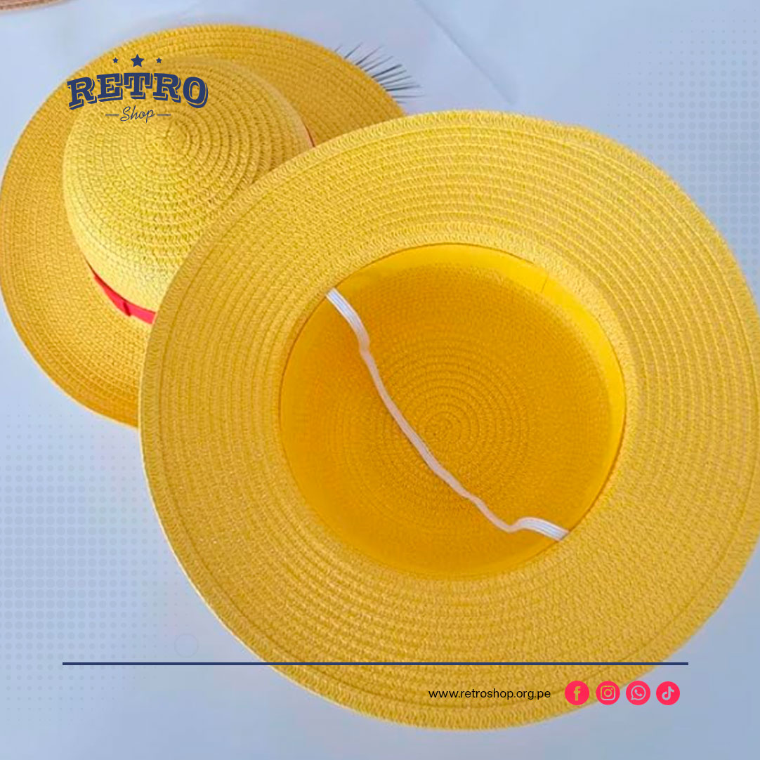 Sombrero de paja, One Piece – Luffy