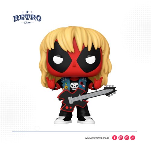 Funko Pop! Marvel – Heavy Metal Deadpool #1343
