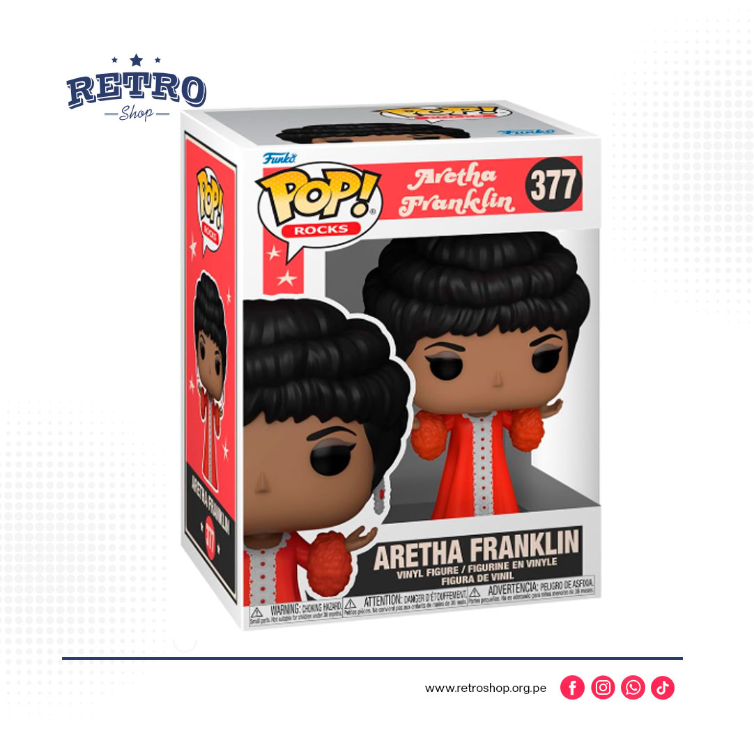 Funko Pop! Rocks – Aretha Franklin #377