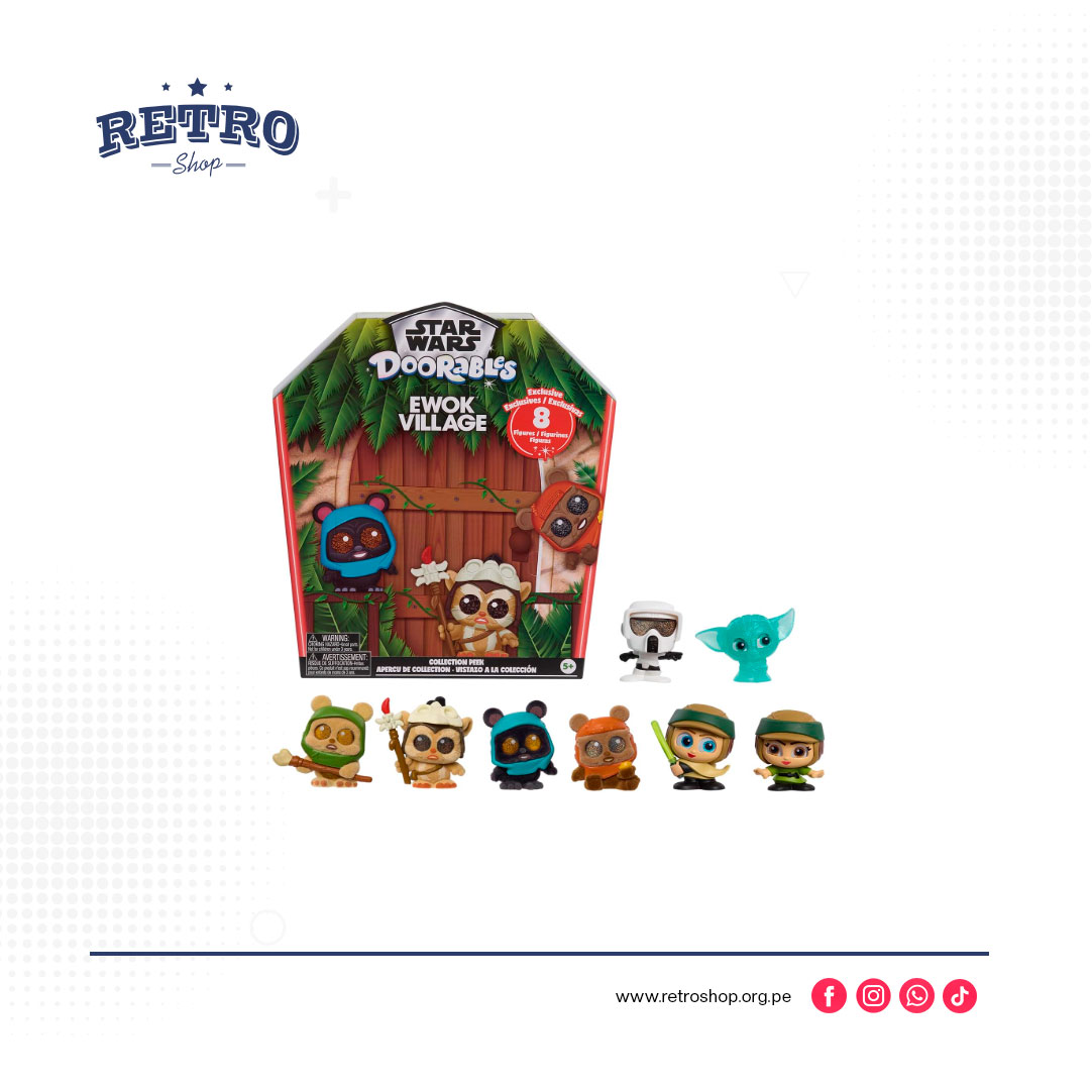 Coleccion-Ewok-Village-de-Star-Wars-Doorables.