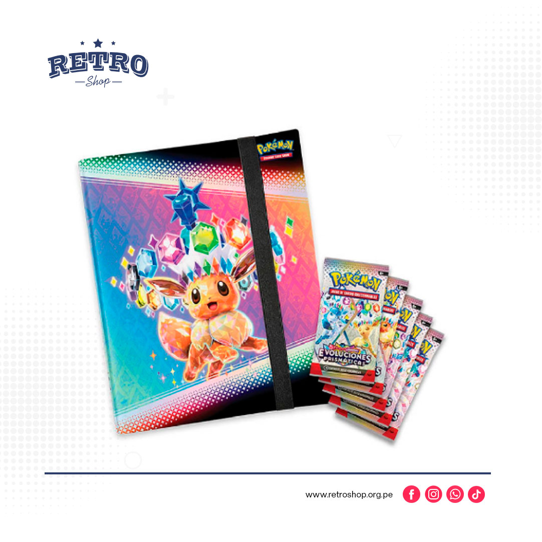 Pokemon TCG Prismatic Evolutions Binder Collection Español
