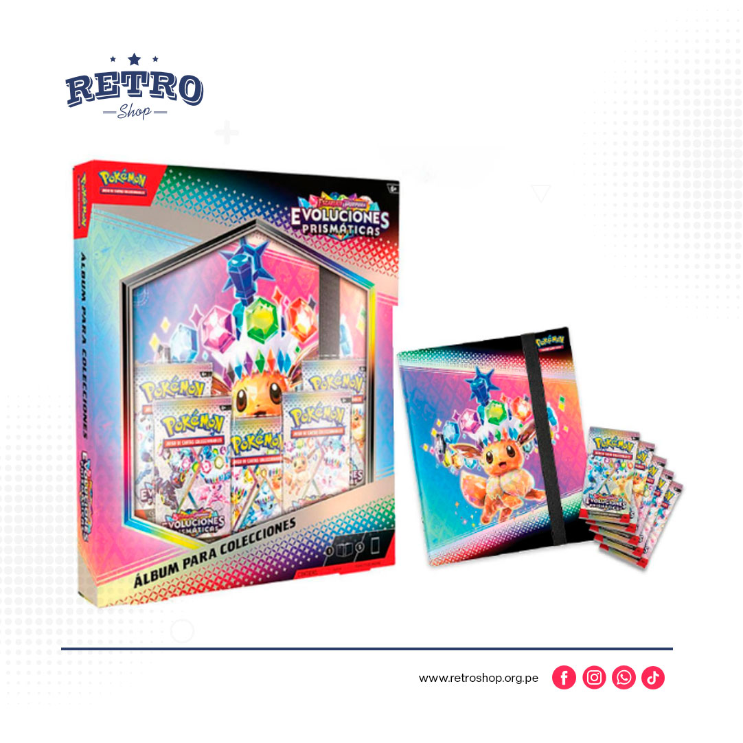 Pokemon TCG Prismatic Evolutions Binder Collection Español