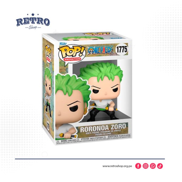 Funko Pop! Animation: One Piece – Roronoa Zoro #1775