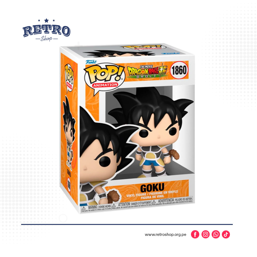 Funko Pop Animation: Dragon Ball Super: Broly - Goku - (Niño)