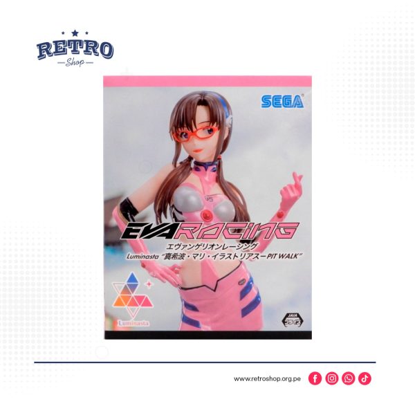 SEGA Luminasta Evangelion Racing Mari Makinami Ilustre - Pit Walk